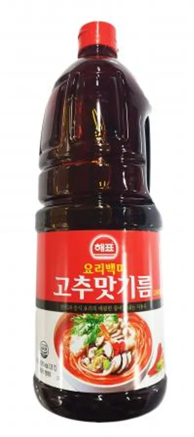 해표 요리 백미 고추맛기름 1.8L 이미지