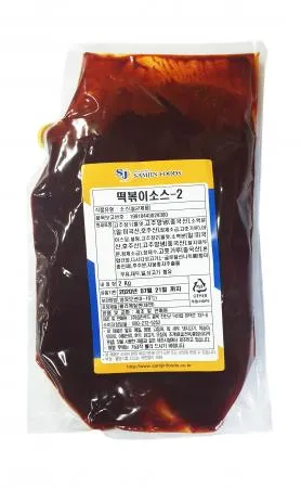 삼진 떡볶이 양념소스Ⅱ 2kg 냉장