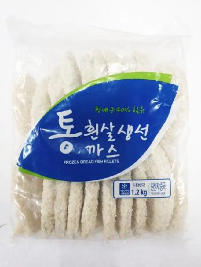딤섬 통 흰살 생선까스 1.2kg 이미지