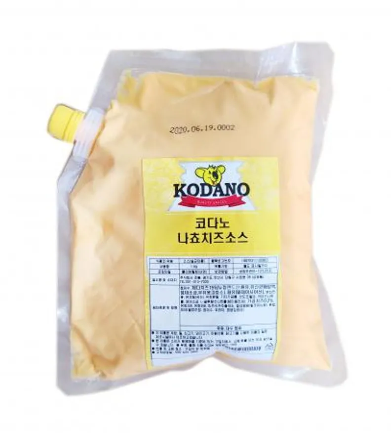 조흥 코다노 나쵸치즈 소스 1kg 냉장 이미지