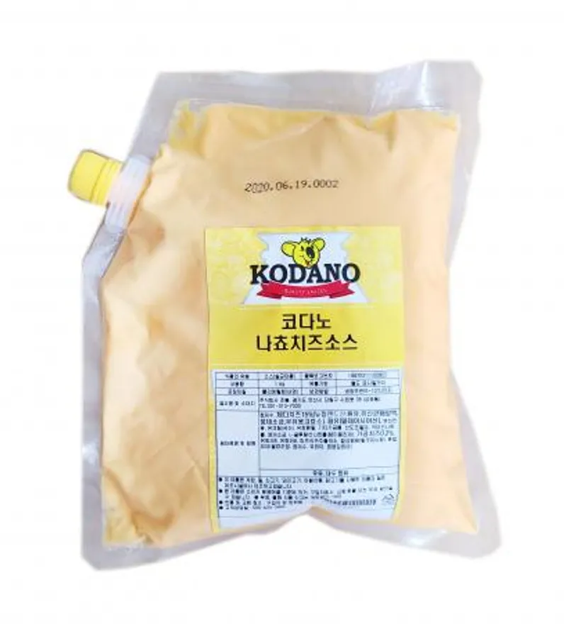 조흥 코다노 나쵸치즈 소스 1kg 냉장 이미지