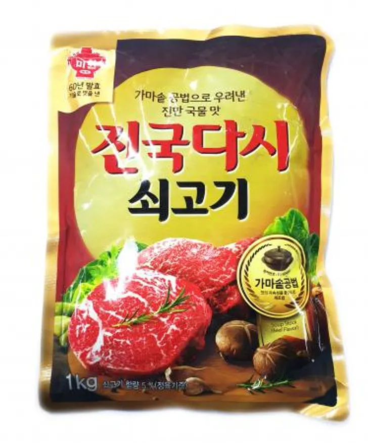 대상 미원 진국 쇠고기 다시다 1kg 이미지