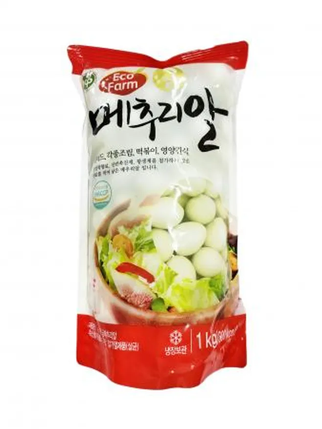 메추리알 1kg 냉장 이미지