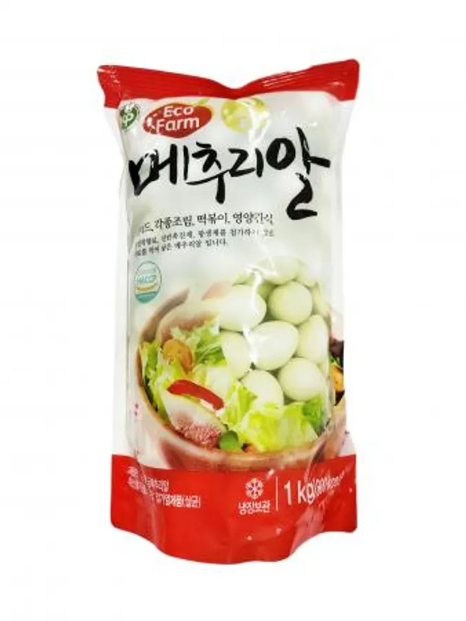메추리알 1kg 냉장 이미지