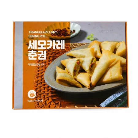 [랜시푸드] 세모카레춘권 15G*60EA