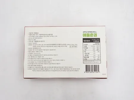 [랜시푸드] 애플춘권 25G*40EA 이미지