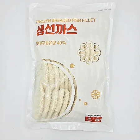 [랜시푸드] 생선까스 2.5K 50G*50EA