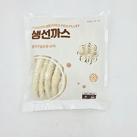 [랜시푸드] 생선까스 1KG 50G*20EA