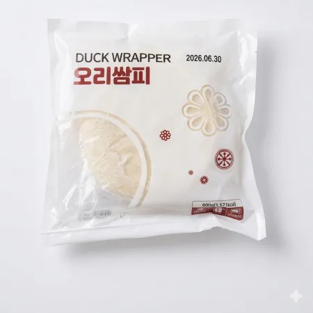 [랜시푸드] 오리쌈피 600G(60장)
