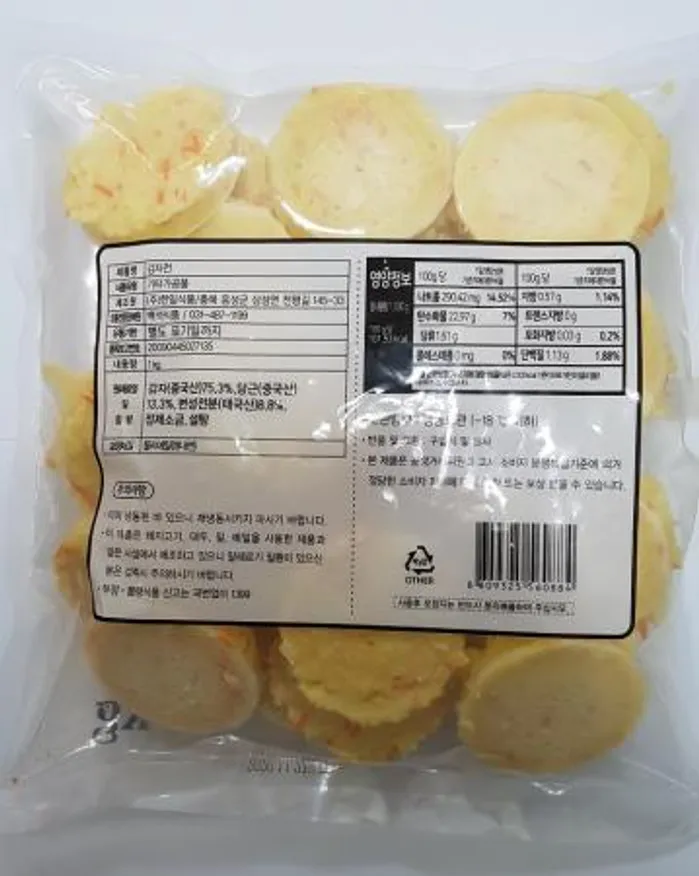 감자전 (40g) 1kg * 1봉 이미지
