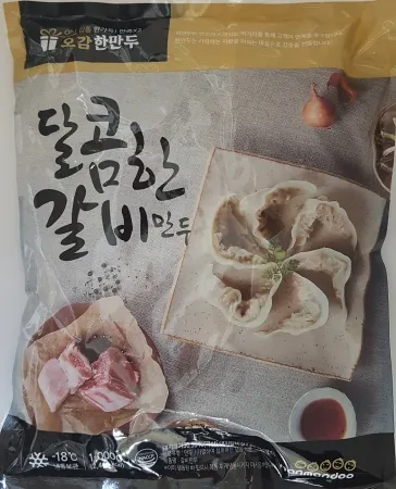 한만두 달콤갈비만두 1KG * 1봉