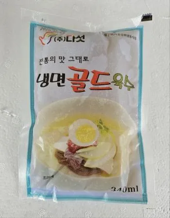 (다섯) 냉면육수팩 1박스 (340g*30팩) 이미지