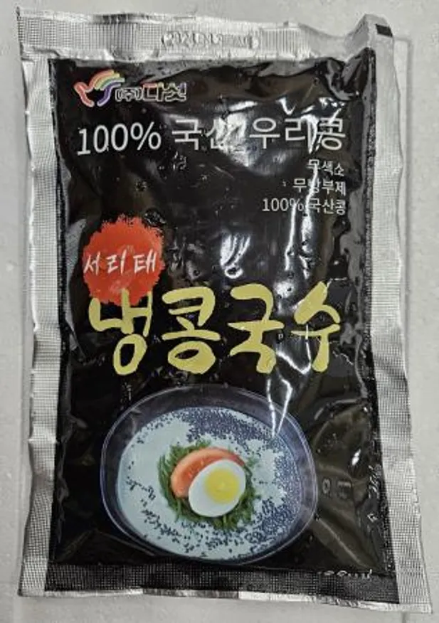 국내산 서리태 검은콩국 430g 이미지