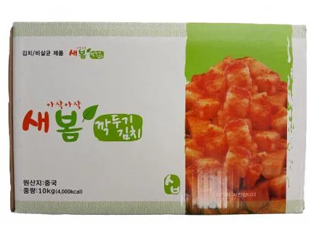 아삭아삭 새봄 깍두기 10kg