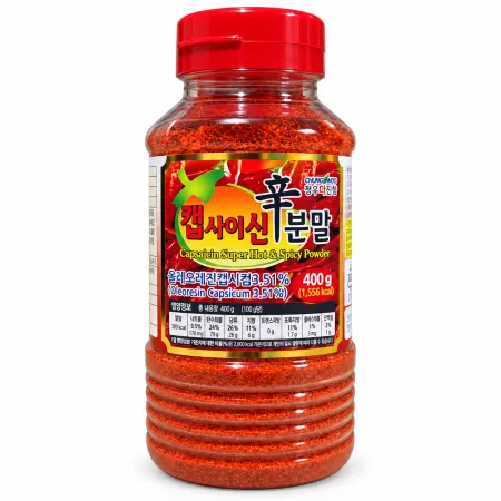 청우식품 더진한 캡사이신 매운맛 분말 400g