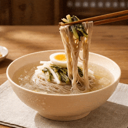 고향식품 동치미맛육수 340g x 10팩 이미지