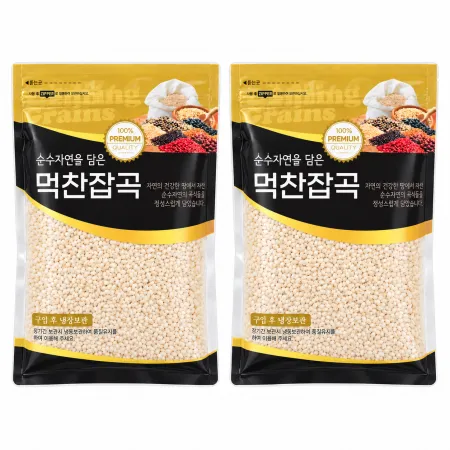국산 햅찹쌀 1kg + 1kg 2026년산