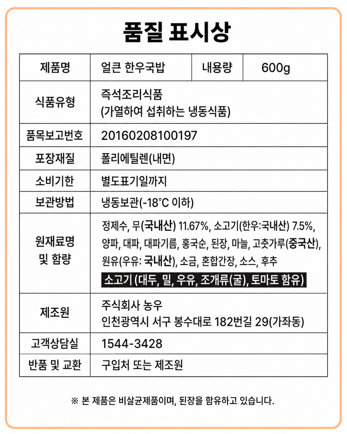 상품정보제공고시