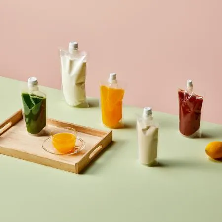 맘스퀴즈 스파우트 파우치 22파이 500ml 100장 이미지