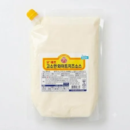 오뚜기 오쉐프 고소한화이트치즈소스 1kg