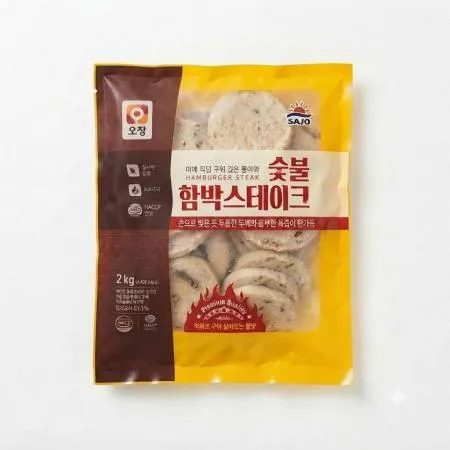 사조오양 숯불함박스테이크 2kg