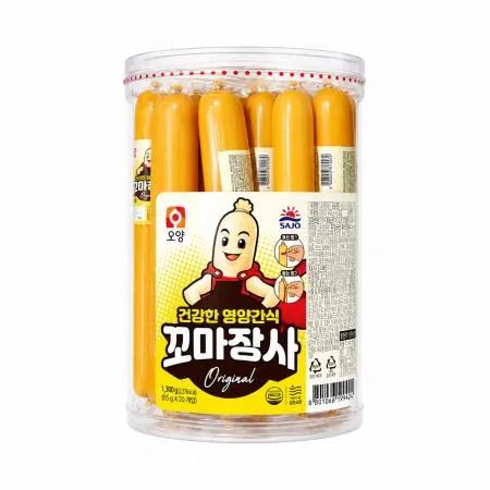 사조오양 꼬마장사 소시지 1300g(65g x 20입)