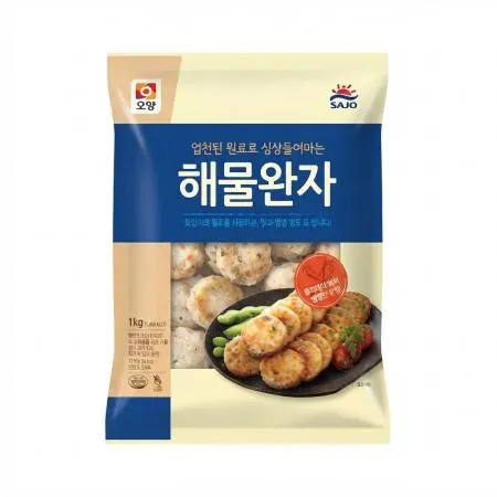 사조오양 해물완자 1kg 명절 모듬 전