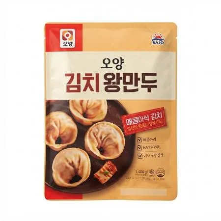 오양 냉동 김치왕만두 1.4kg