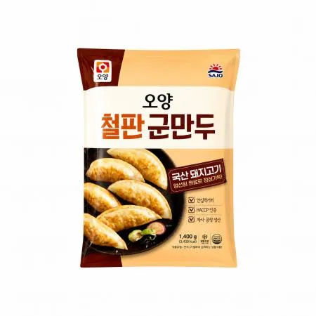 오양 냉동 철판군만두 1.4kg