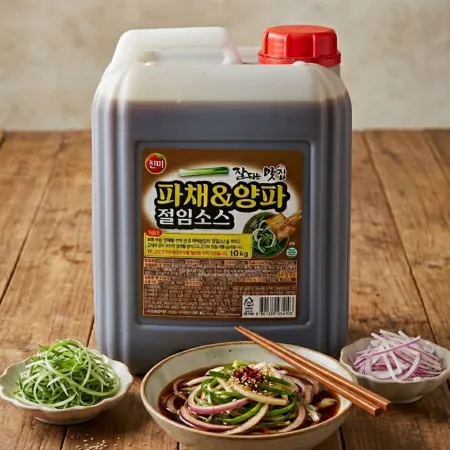 진미 파채 양파절임 소스 10kg 장아찌소스 겸용