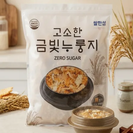 구수한 금빛 누룽지 3kg X 4봉 한박스 이미지