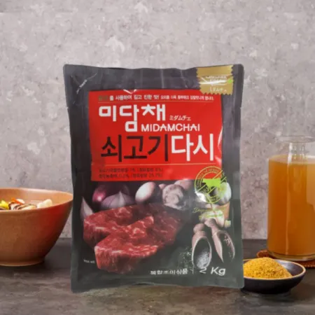 미담채 쇠고기 다시다 2kg X 6개 1박스 이미지