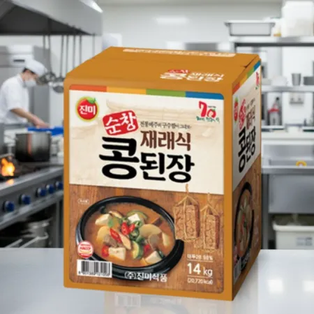 진미 순창 재래식 콩된장 14kg