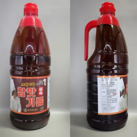 전철우 참맛기름 1.8L X 8통 한박스 이미지
