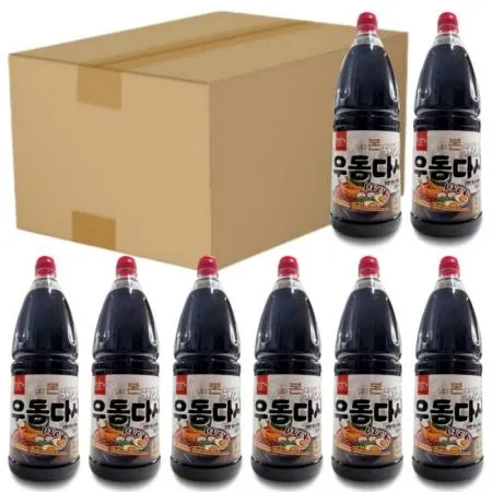 미담채 본 우동다시 2.1kg X 8통 한박스 우동소스