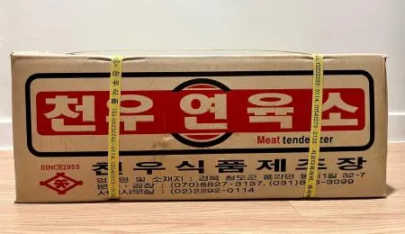천우 연육소 1kg 15개 1박스