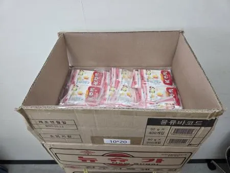 천우 뉴슈가 60g 200개 1박스 이미지