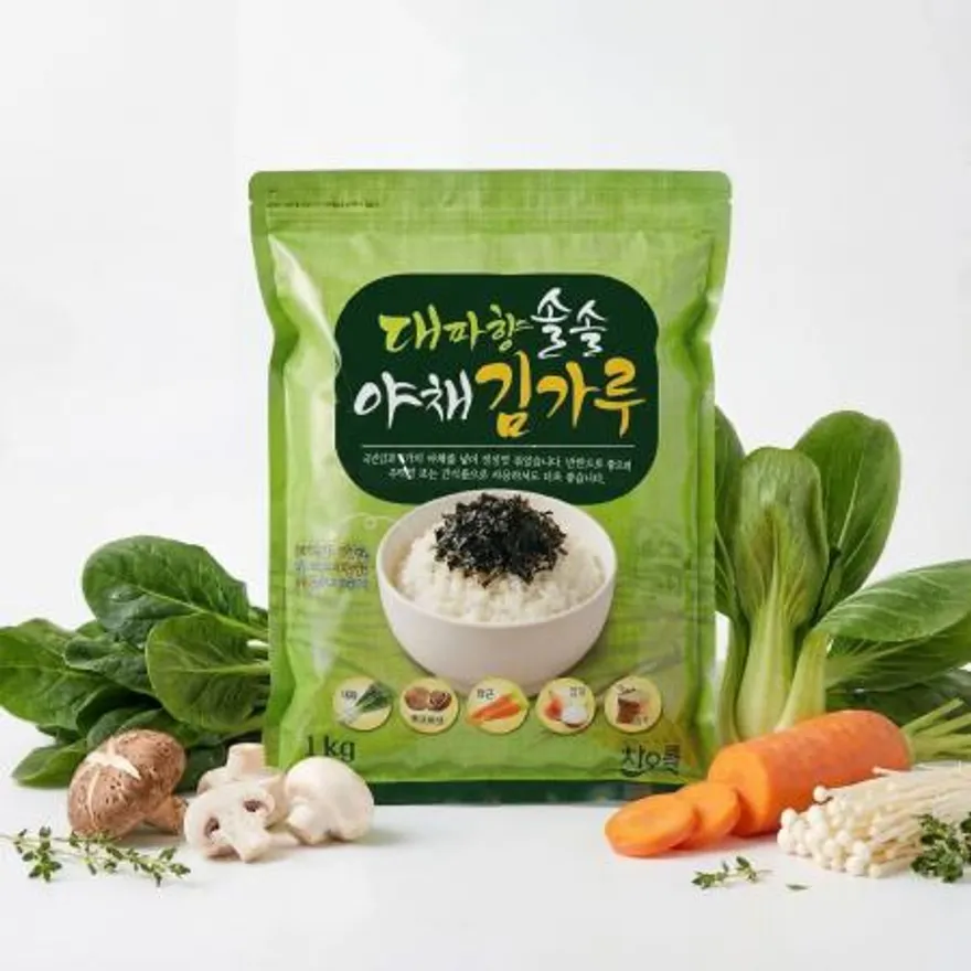 차오름 야채맛 김가루 1kg 무료배송 이미지