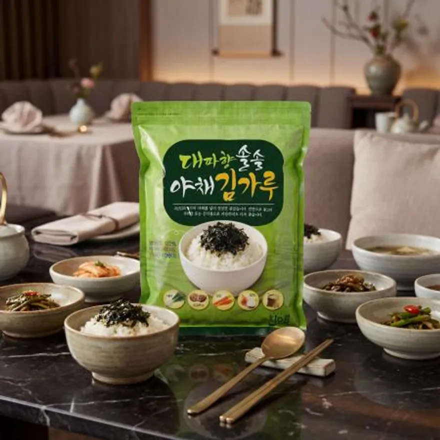 차오름 야채맛 김가루 1kg 무료배송 이미지