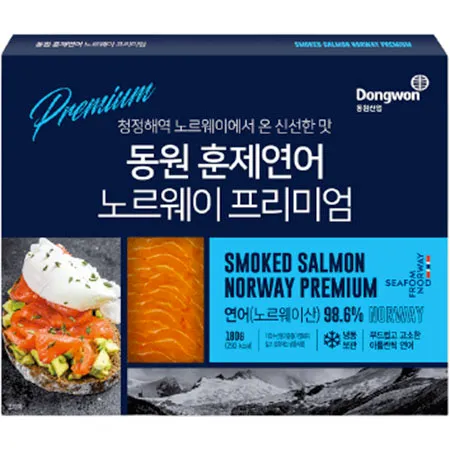 동원 훈제연어 노르웨이 3.6kg (180g*20팩)