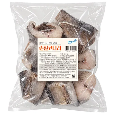 동원 손질코다리 10kg(60~80g/토막)1kg*10