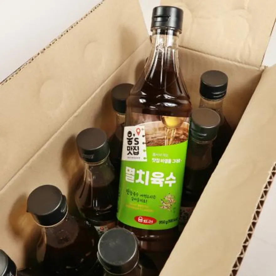 움트리 멸치 육수 950g 10개입 1박스 이미지