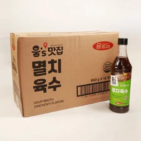 움트리 멸치 육수 950g 10개입 1박스
