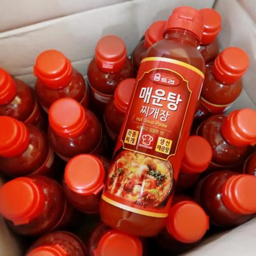 움트리 매운탕 찌개장 480g 20개입 1박스 이미지