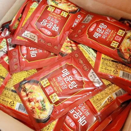 움트리 매운탕 찌개장 50g 100개입 1박스 이미지