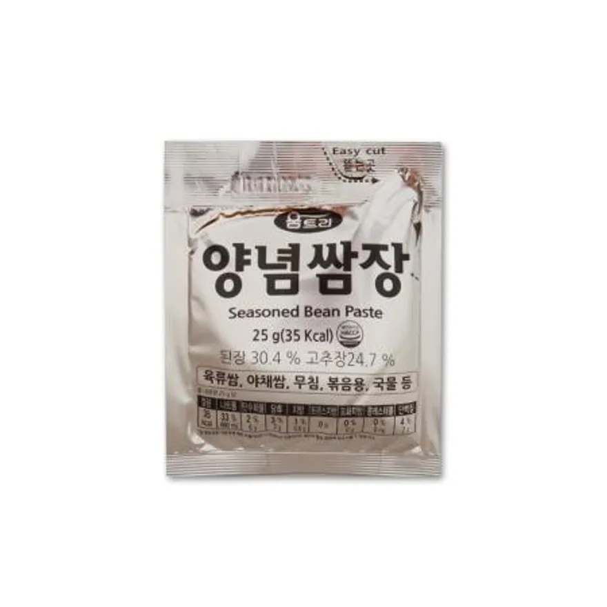 움트리 일회용 양념 쌈장 25g 350개입 1박스 이미지
