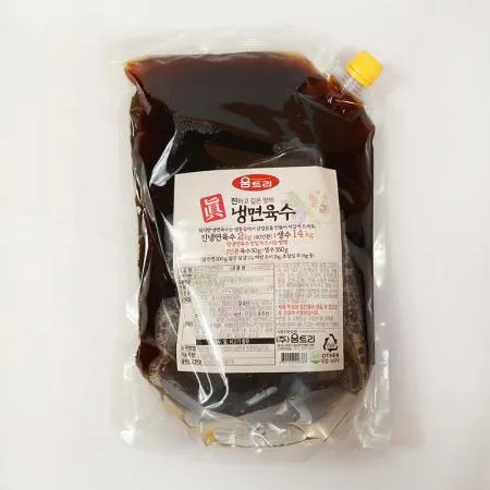 움트리 진 냉면육수 2kg 6개입 1박스 이미지