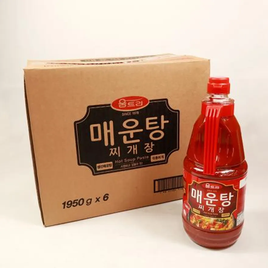 움트리 매운탕 찌개장 1.95kg 6개입 1박스 이미지