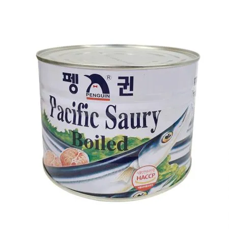 펭귄 꽁치 덕용 1.8kg 업소용 통조림