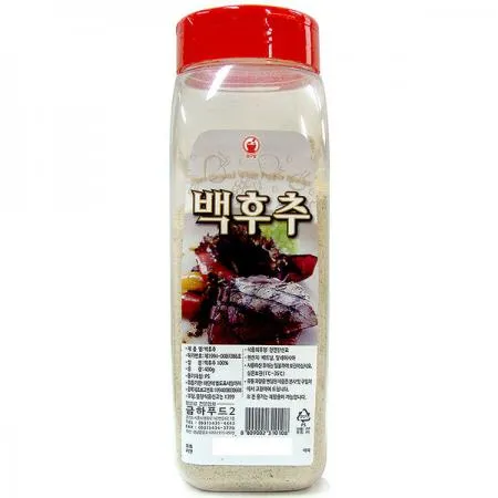 절구표 금하푸드 백후추 400g